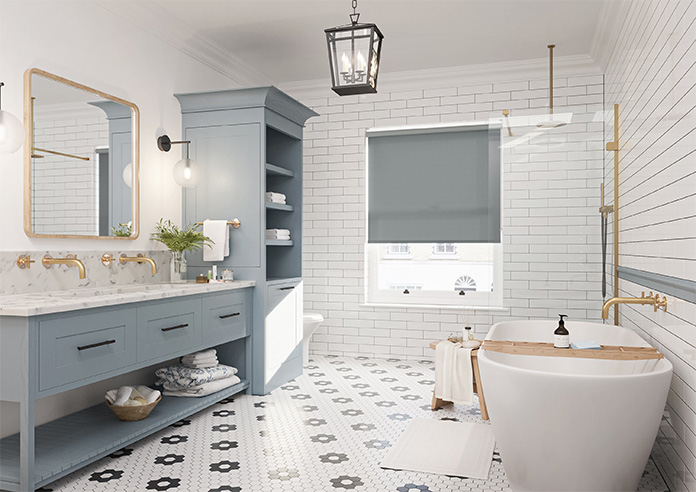 Roma (FR), Pewter - Twist&Fit Roller Blind - Image 7